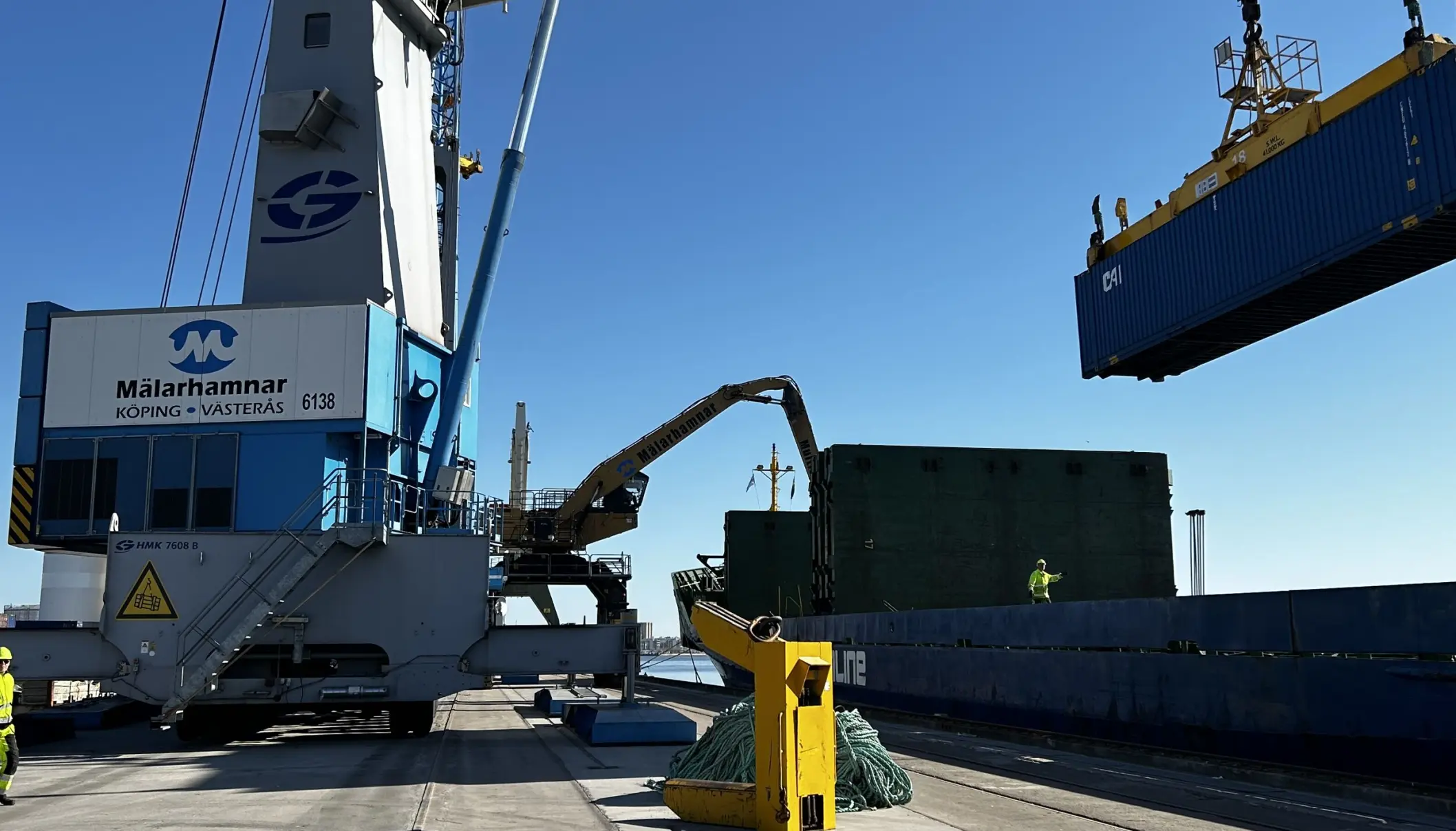 Projektchef för ett av Sveriges största sjöfartsprojekt, Västerås hamn